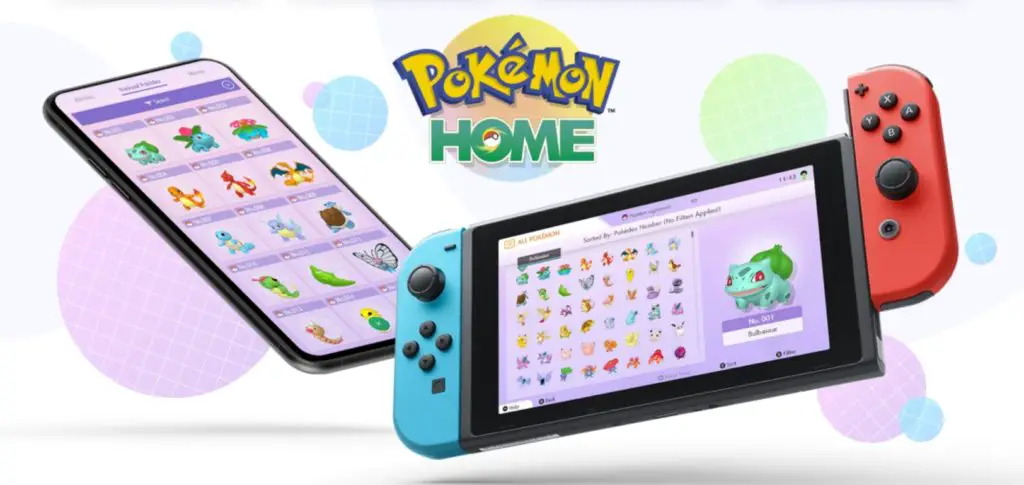 Aggiornamento Pokémon Home 1.2.1 - note sulla patch