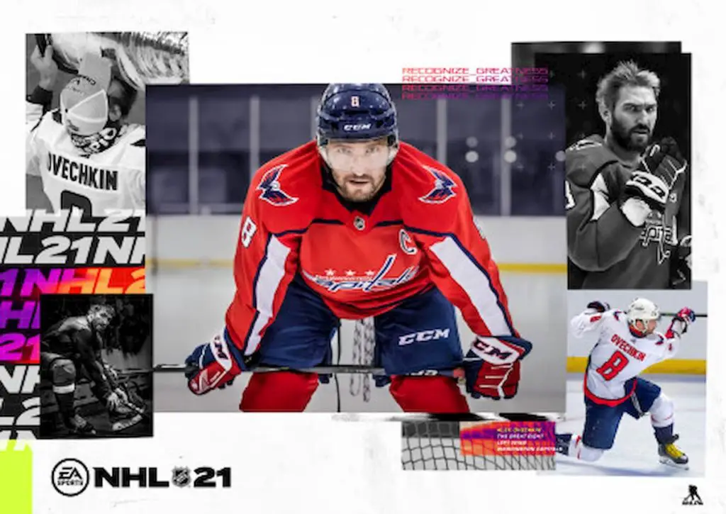 Alex Ovechkin nominato atleta di copertina per NHL 21