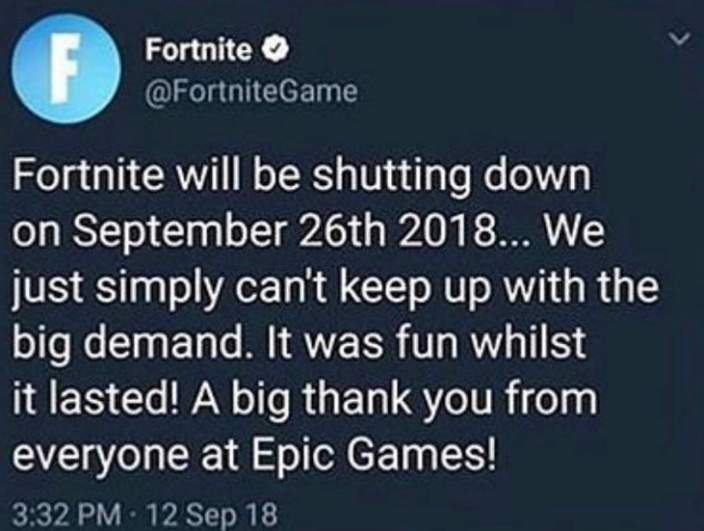 Fortnite sta chiudendo? C'è qualche verità sulla voce? Fortnite sta chiudendo? C'è qualche verità sulla voce?