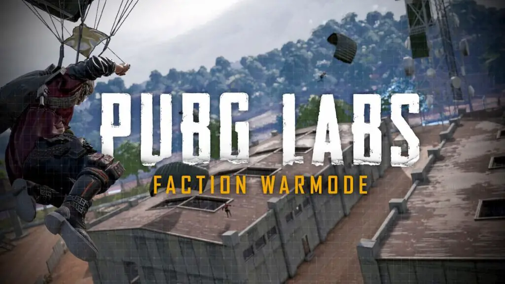 Evento in modalità Guerra di fazioni di PUBG