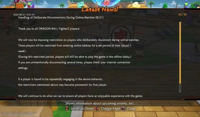 Dragon Ball FighterZ Rage Quit