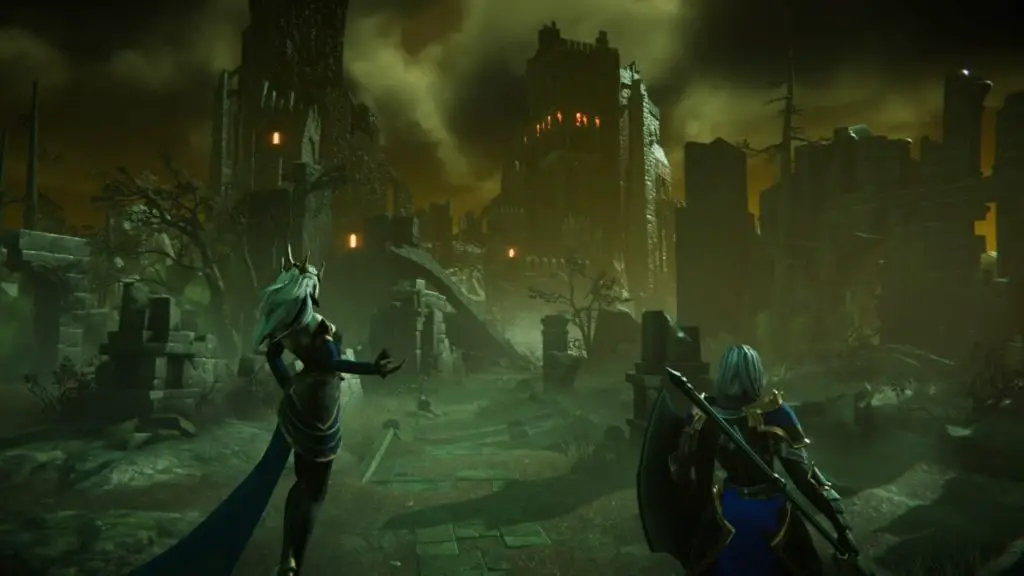 Immortal Realms: Vampire Wars Review – L'immortalità diventa presto noiosa Immortal Realms Vampire Wars cutscene