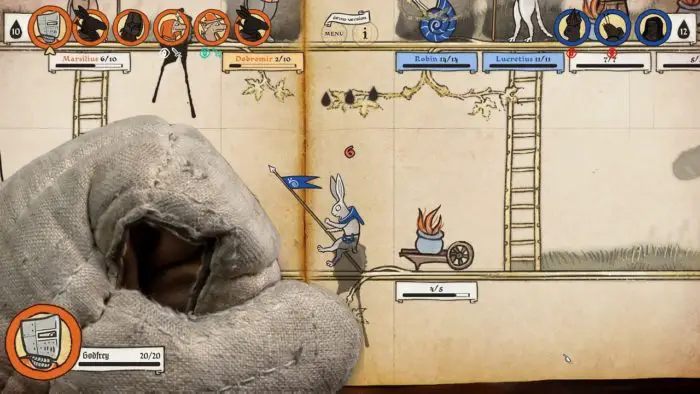 Inkulinati "width =" 700 "height =" 394 "srcset =" //giocareora.com/wp-content/uploads/2020/09/Inkulinati-e-Monty-Pythonesque-Fine-Art-come-gioco-di-strategia.jpg 700w, https: // cogconnected. com / wp-content / uploads / 2020/09 / Inkulinati-1-min-768x432.jpg 768w, https://cogconnected.com/wp-content/uploads/2020/09/Inkulinati-1-min-1024x576.jpg 1024w, https://cogconnected.com/wp-content/uploads/2020/09/Inkulinati-1-min-300x169.jpg 300w, https://cogconnected.com/wp-content/uploads/2020/09/Inkulinati -1-min.jpg 1280 w "formati =" (larghezza massima: 700 px) 100 vw, 700 px "/></p>
<p>Ci sono più fasi da giocare per aggiungere profondità alla pagina con nuove piattaforme da scalare, pozze di inchiostro da rivendicare per risorse extra e ogni azione che viene intrapresa viene scritta sullo sfondo della pagina come una storia epica. Inkulinati è costruito principalmente per le sue opzioni PvP e sbloccabili come unità aggiornate e nuove mappe, ma presenta anche un semplice avversario AI da affrontare mentre impari le basi. Non sono ancora del tutto sicuro di cosa pensare di Inkulinati dopo essermi allontanato da esso, ma so che mi sono divertito tantissimo a suonarlo. L'umorismo assurdo del gioco è quasi a livelli di strano Monty-Python, ma è abbastanza attenuato da non rompere fondamentalmente il fatto che questo è ancora un gioco di strategia complesso a turni che sembra avere un'arte divertente / strana / imbarazzante.</p>
<p>Inkulinati è un ottimo esempio di uno sviluppatore che prende un'idea e la segue in una direzione strana e meravigliosa. Potrebbe non essere per tutti, ma è incredibilmente accessibile e abbastanza vario da non suonare due volte allo stesso modo. Vorrei vedere cosa ha da offrire quella campagna, ma visto che è stato visto solo il multiplayer, è almeno divertente per una mezza dozzina di round di ilarità, pugnalate alle spalle, incendi, distruzione e trombe.</p>
<p><img decoding=