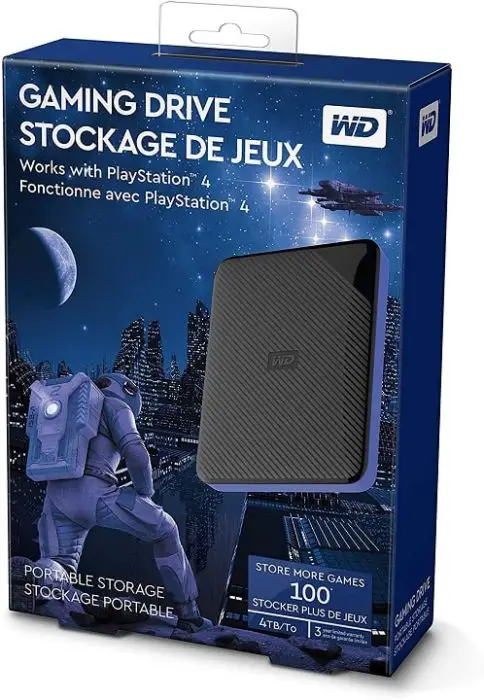 Disco rigido esterno WD ps4