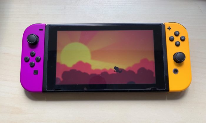 Joy-Con Nintendo Neon Purple e Neon Orange