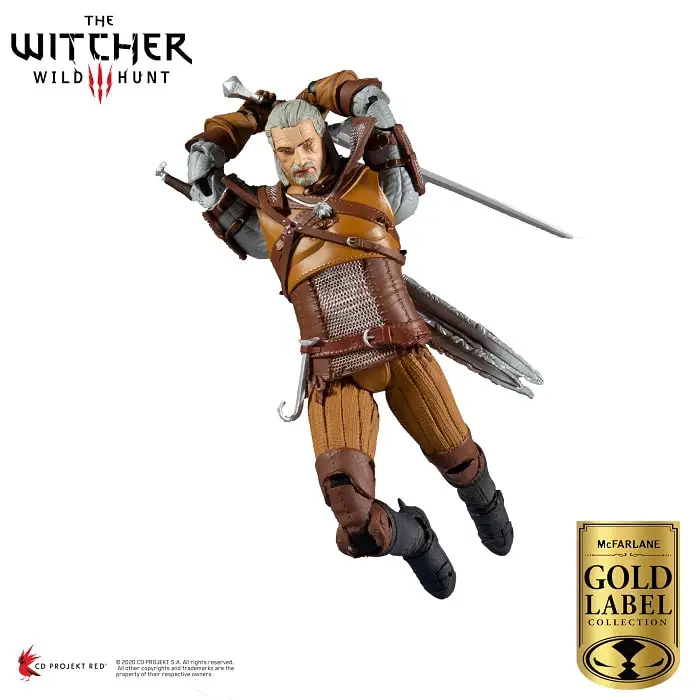 La collezione McFarlane Gold Label: Geralt of Rivia da The Witcher 3: Wild Hunt