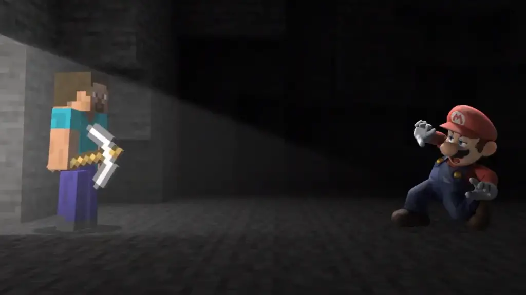 Steve di Minecraft in arrivo in Super Smash Bros. Ultimate