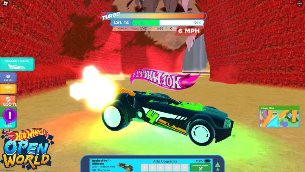 Il nuovo gioco Hot Wheels gareggia su Roblox