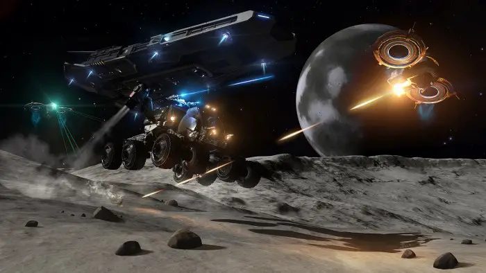 Elite Dangerous MMO Elite Dangerous Horizons Schermata superiore