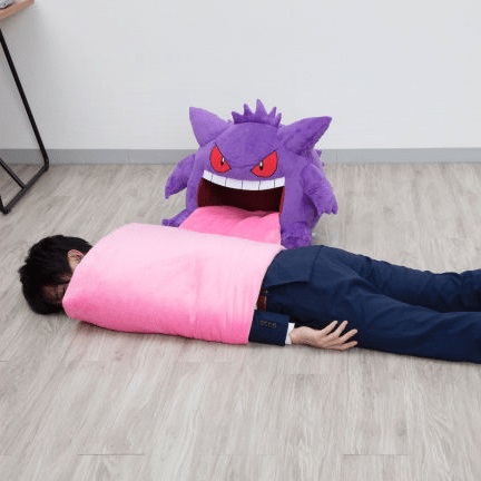 Gengar impacco per la lingua del compagno di sonno