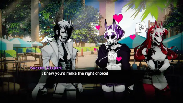 Screenshot Neon White