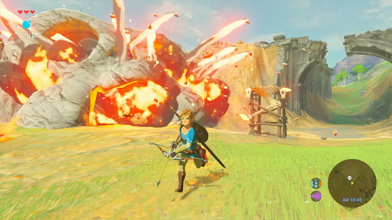 Wild Art Book zelda respiro dello screenshot di gioco selvaggio Scarica il tema principale di Breath of the Wild