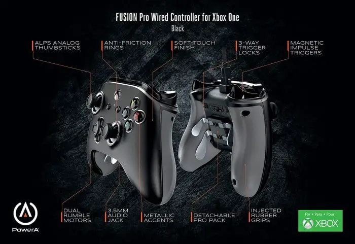 Controller cablato PowerA Fusion Pro