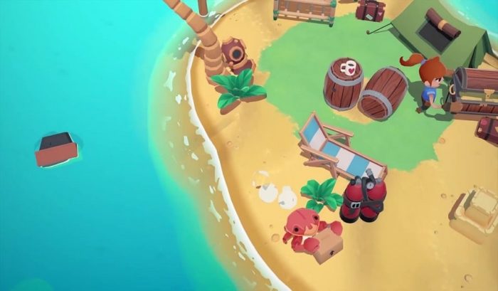 Spostamento di DLC Movers in Paradise