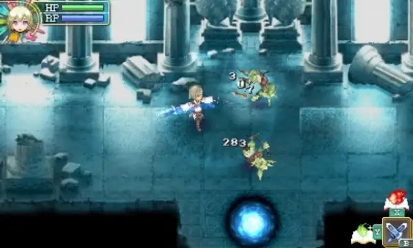 Schermata di Rune Factory 4