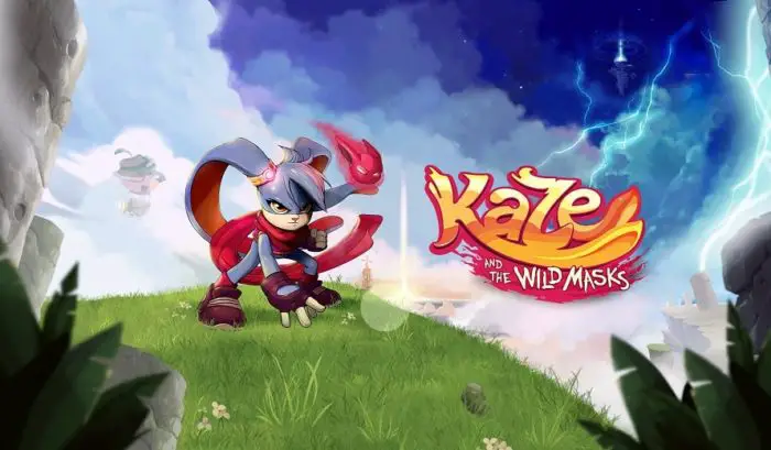 Key art di Kaze and the Wild Masks