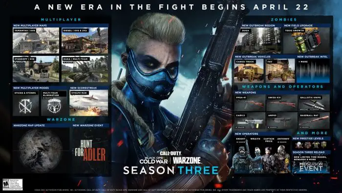 Call of Duty Black Ops Cold War and Warzone - Stagione 3