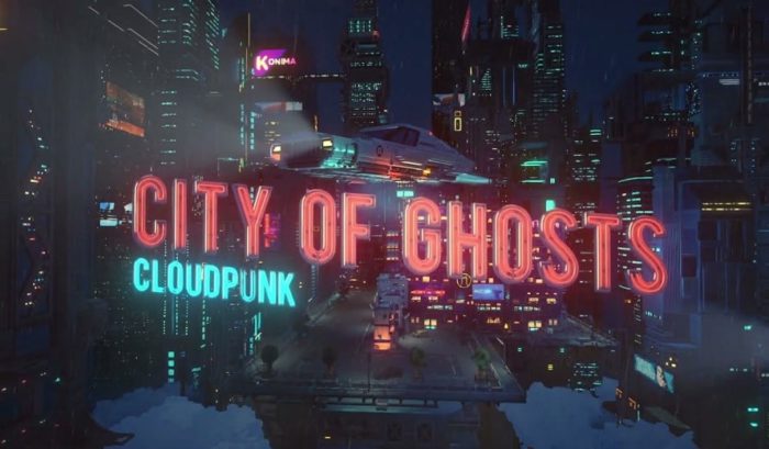 Cloudpunk - Arte chiave di City of Ghost
