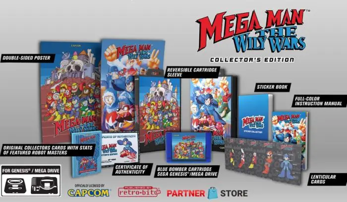 Edizione da collezione Mega Man The Wily Wars
