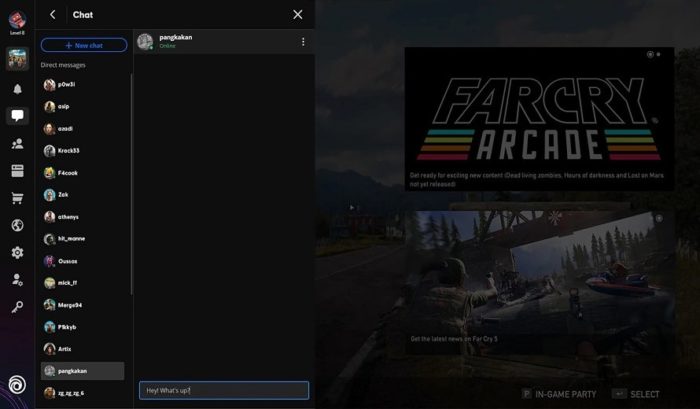 Ubisoft Connect Chat