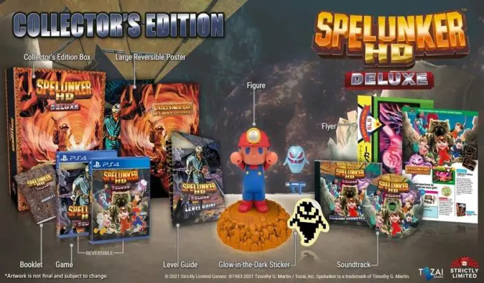Spelunker HD Deluxe Edizione da collezione