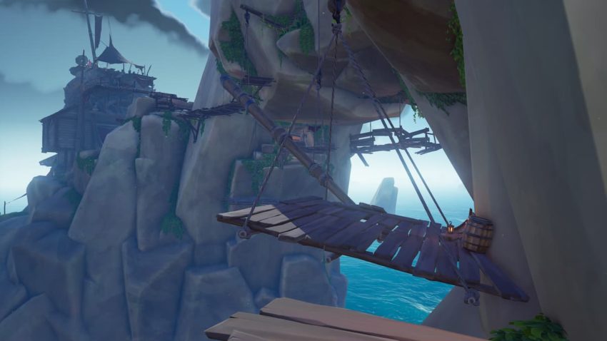 Salto alla taverna dei lupi di mare di Sea of ​​Thieves 