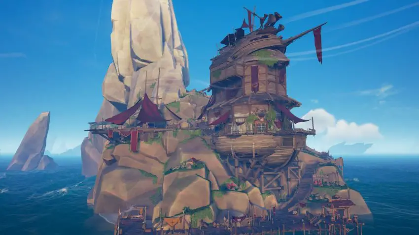 Taverna dei lupi di mare gloriosa di Sea of ​​Thieves