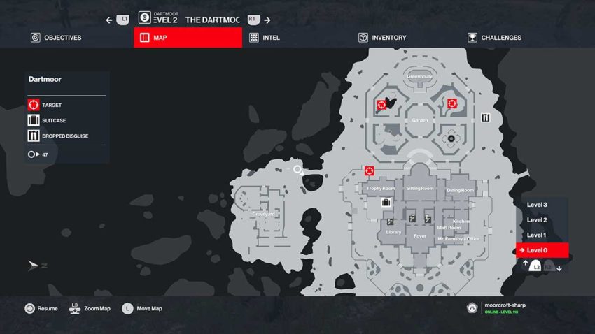 terza-rana-mappa-riferimento-hitman-3-dartmoor-garden-show