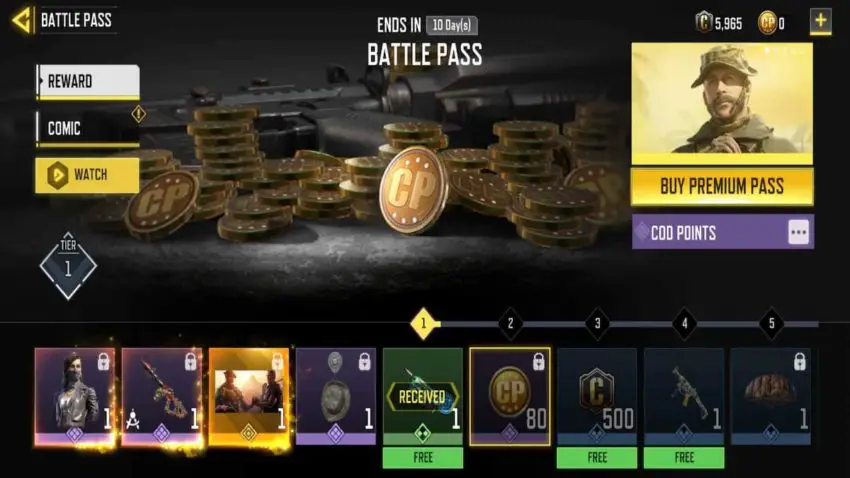 Data di rilascio della stagione 7 di COD Mobile