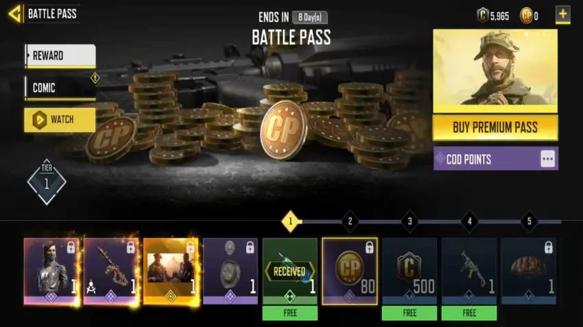 Quando finirà la stagione 6 di COD Mobile?