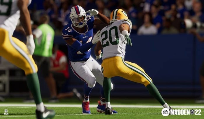 Madden NFL 22 in primo piano