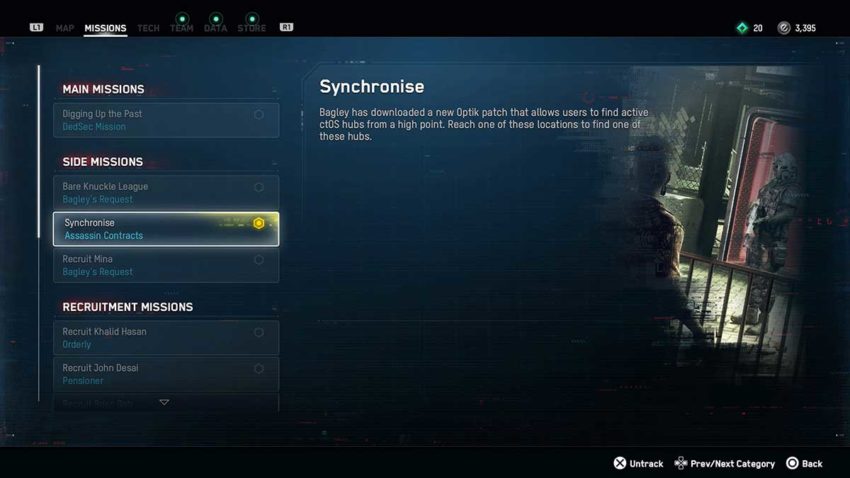 sincronizzare-bagley-watch-dogs-legion