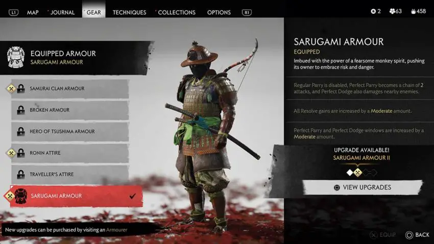 sarugami-armatura-set-fantasma-di-tsushima