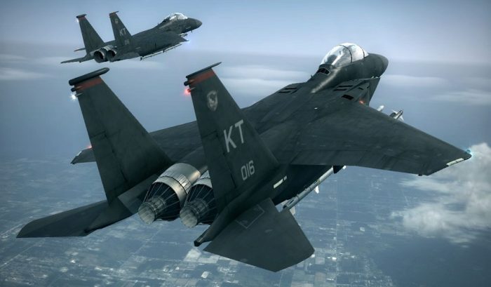 Ace Combat 7 in primo piano