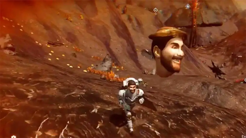 Un fan di No Man’s Sky sta modificando più testa di Sean Murray al gioco ogni giorno senza un aggiornamento giocatore-sta-modding-sean-murrays-testa-su-tutto-in-protesta-di-un-aggiornamento