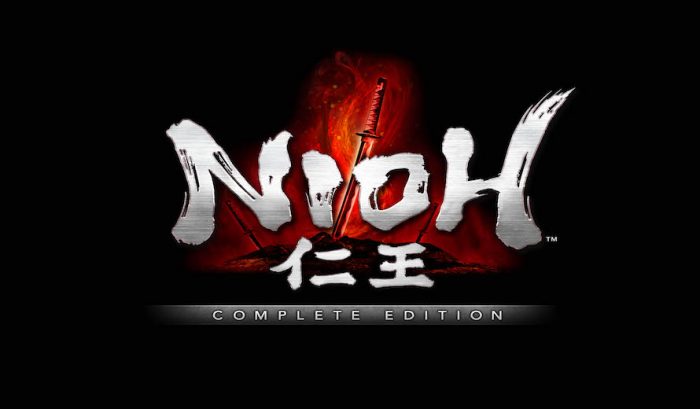 Caratteristica del logo Nioh Complete Edition