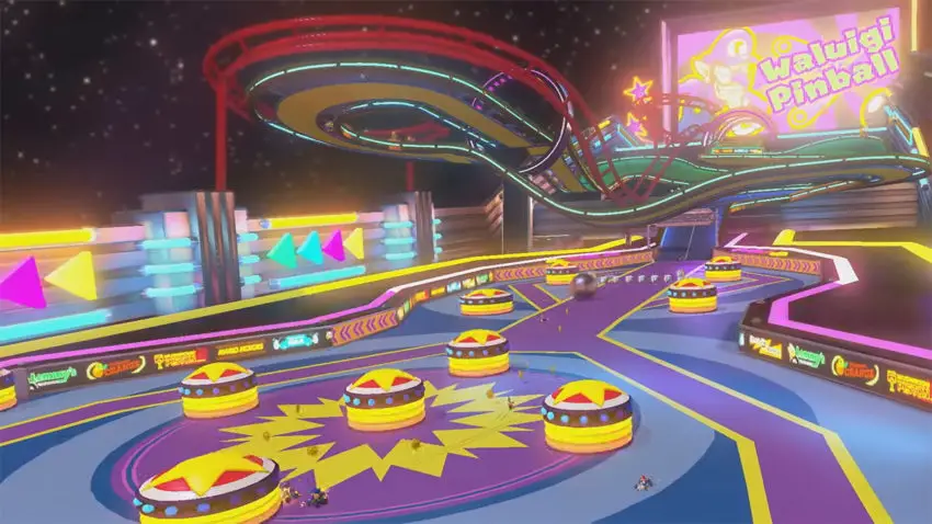 waluigi-flipper-mario-kart-8-pista