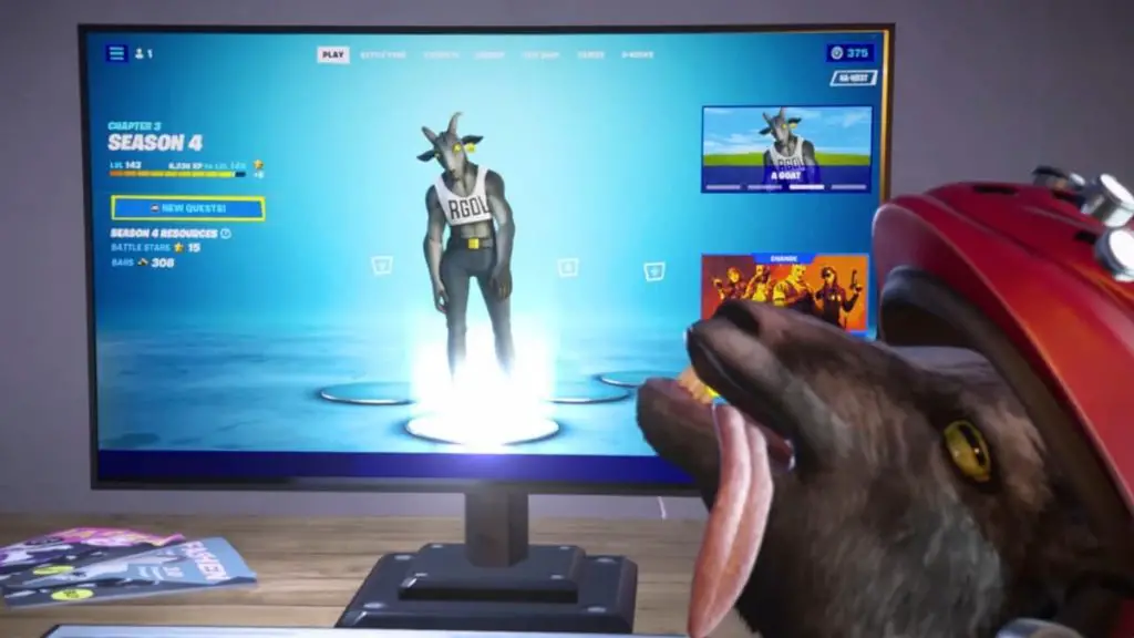 Fortnite collabora con Goat Simulator per fornire una skin assurda Fortnite collabora con Goat Simulator per fornire una skin assurda
