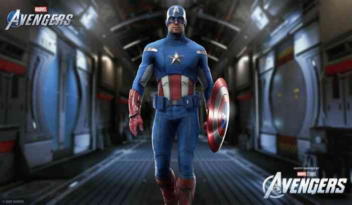 Capitan America dei Vendicatori della Marvel
