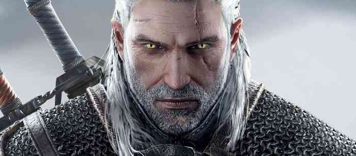Personaggi con la barba - Geralt di Riveria - Serie Witcher-min