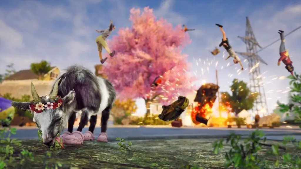 Goat Simulator 3 è un'enorme dose di satira e caos avvolto in un vivace pacchetto peloso - Recensione