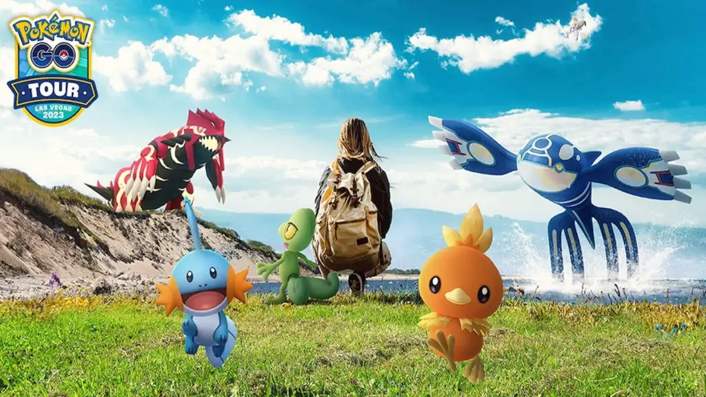 Il prossimo evento di persona di Pokémon Go sarà Go Tour: Hoenn a Las Vegas, scatenando le forme Primal Reversion per Kyogre e Groudon Il prossimo evento di persona di Pokémon Go sarà Go Tour: Hoenn a Las Vegas, scatenando le forme Primal Reversion per Kyogre e Groudon