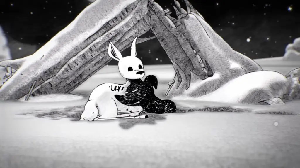 Morbido, confuso e monocromatico: Blanc ti mette tra le zampe di un cucciolo di lupo e un cervo di cervo Morbido, confuso e monocromatico: Blanc ti mette tra le zampe di un cucciolo di lupo e un cervo di cervo