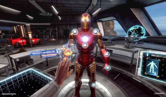 Aggiornamento Iron Man VR