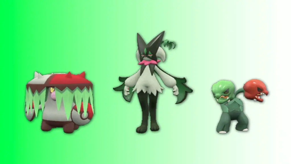 The 10 best Grass type Pokémon in Pokémon Scarlet and Violet