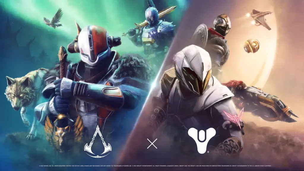 Nessuno l’ha chiesto, ma Bungie e Ubisoft stanno collaborando per portare cosmetici esclusivi di Assassin’s Creed su Destiny 2 Nessuno l'ha chiesto, ma Bungie e Ubisoft stanno collaborando per portare cosmetici esclusivi di Assassin's Creed su Destiny 2