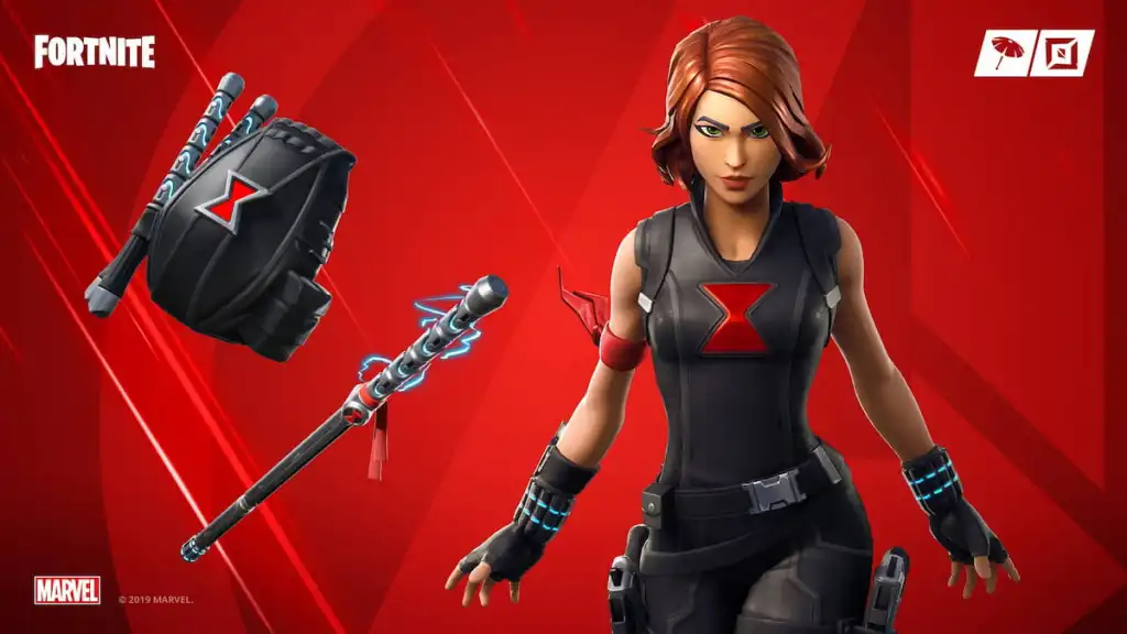 Pelle Vedova Nera in Fortnite