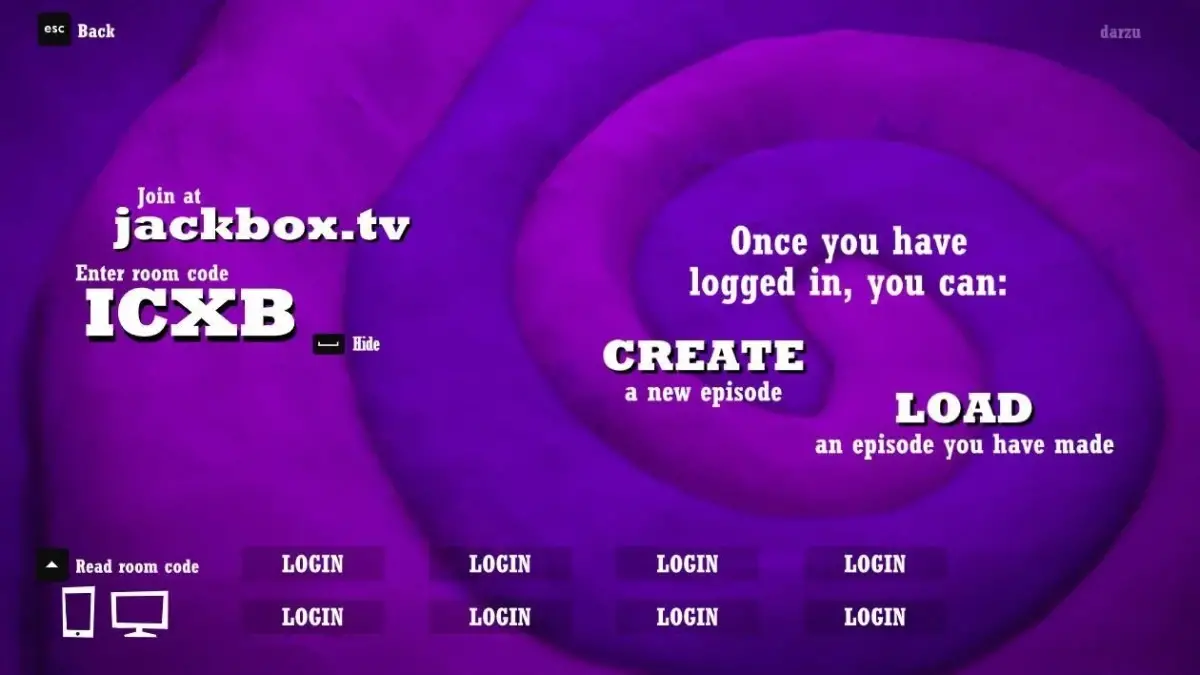 Pulsante Quiplash Crea un nuovo episodio