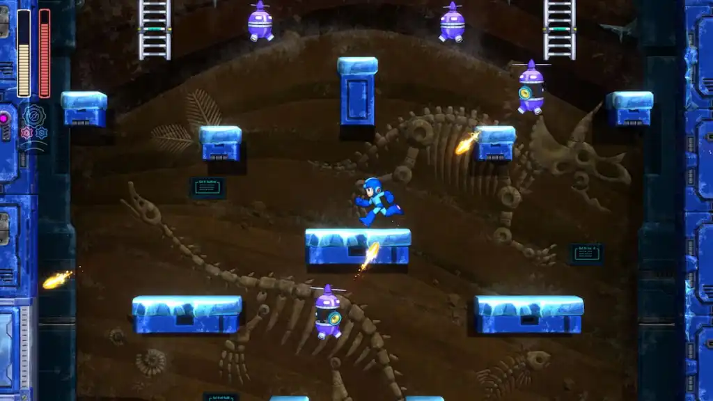 Scena Megaman 11 Tundra Man