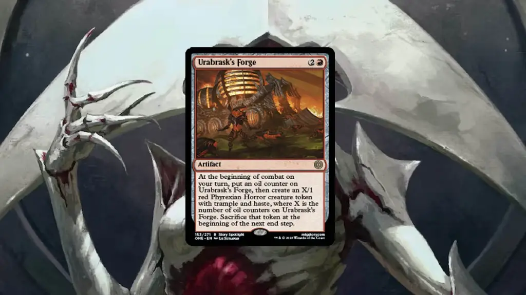 La carta Forgia di Urabrask in Magic: The Gathering